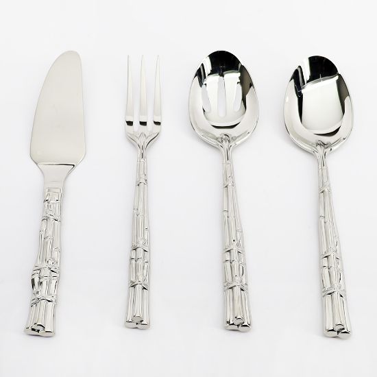 Picture of Lunt 'Sarong' 4-Piece Hostess Set