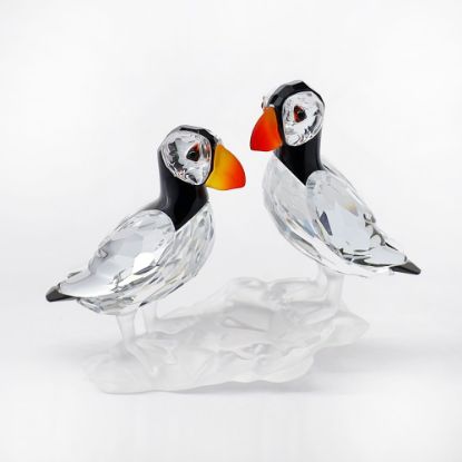 Picture of Swarovski Crystal Puffins Figurine #261643
