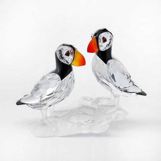 Picture of Swarovski Crystal Puffins Figurine #261643