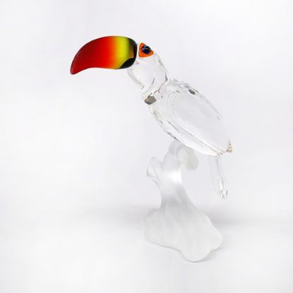 Picture of Swarovski Crystal Toucan on a Branch Figurine #234311
