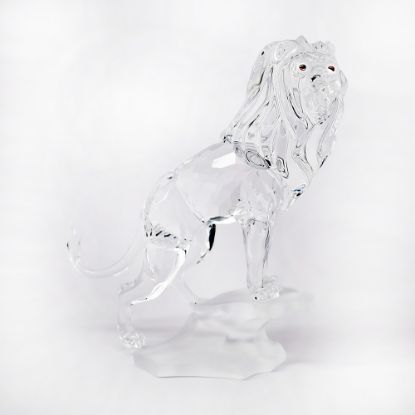 Picture of Swarovski Crystal Lion Figurine #269377