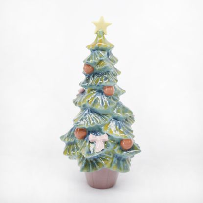 Picture of Lladro Porcelain Christmas Tree Figurine #6261 