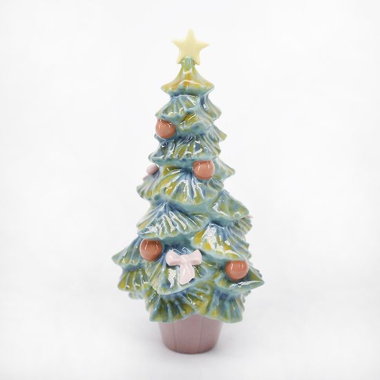 Picture of Lladro Porcelain Christmas Tree Figurine #6261 