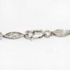 Picture of Antique Early 20th Century 14k White Gold, Old European & Rose Cut Diamond Statement Necklace