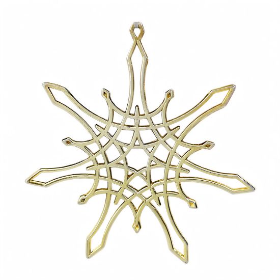 Picture of 1975 MMA (Metropolitan Museum of Art) Gilt Sterling Star Ornament