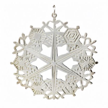 Picture of 1974 MMA (Metropolitan Museum of Art) Sterling Snowflake Ornament 