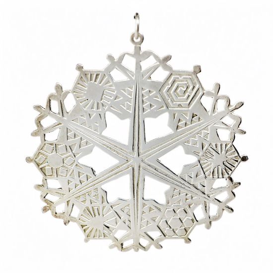 Picture of 1974 MMA (Metropolitan Museum of Art) Sterling Snowflake Ornament 