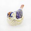 Picture of Imari 'Goldcrest' Bird Paperweight by Royal Crown Derby 