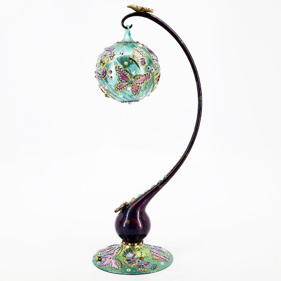 Picture of Jay Strongwater Butterfly Ornament and Stand