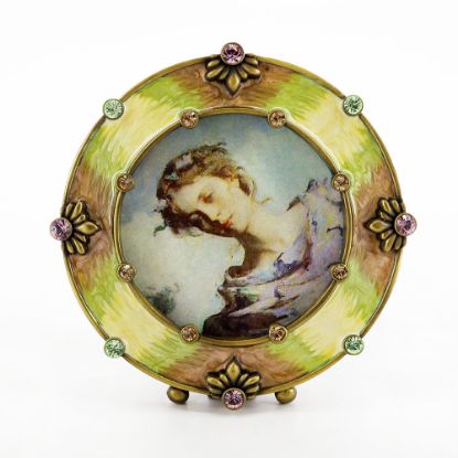 Picture of 'Agatha' 2" Frame in Green & Purple by Jay Strongwater