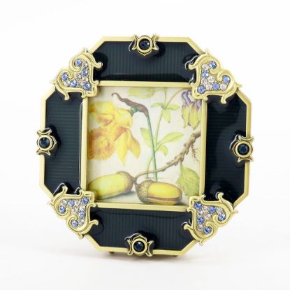 Picture of 'Eva' 2" Frame in Teal & Blue by Jay Strongwater