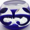 Picture of 1976 Cobalt Blue Jimmy Carter Sulfide Paperweight by Saint Louis 