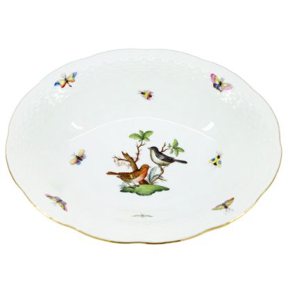 Picture of Oval Vegetable Serving Bowl, Motif #5