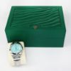 Picture of Rolex Oyster Perpetual Custom Blue Dial Stainless Steel Men's Watch