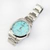 Picture of Rolex Oyster Perpetual Custom Blue Dial Stainless Steel Men's Watch