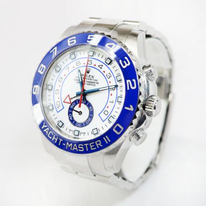 Picture of Rolex Yacht Master II Stainless Steel White Blue Dial Men's Watch