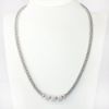 Picture of FOPE 18k White Gold Pavé Set Diamond Necklace