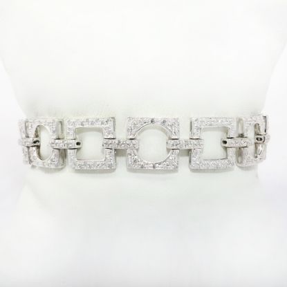 Picture of 14k White Gold Diamond Bracelet 