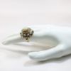 Picture of 14k Yellow Gold Opal and Diamond Ring