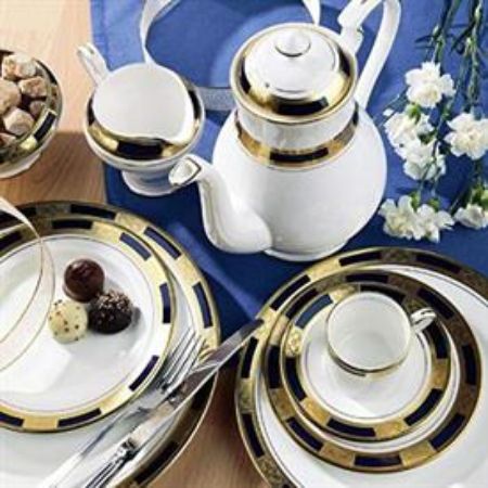 Picture for pattern Empress, Cobalt