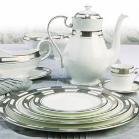 Picture for pattern Empress, White & Platinum