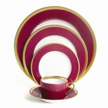 Picture for pattern Laque de Chine, Aubergine Or