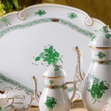 Picture for pattern Chinese Bouquet Green