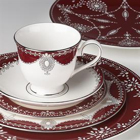 Show products in the Empire Pearl, Wine by Marchesa pattern
