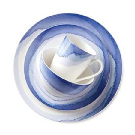 Picture for pattern Indigo Watercolor, Stripe