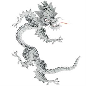 Show products in the Ming Dragon, Black pattern