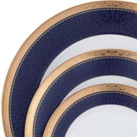 Picture for pattern Odessa Cobalt Gold