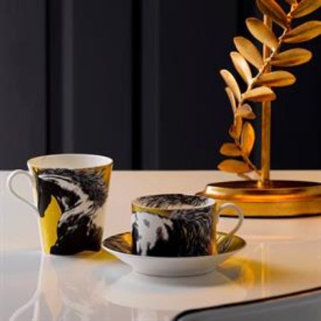 Picture for pattern Equus, Black & Gold