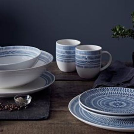 Picture for pattern Cobalt Blue Chevron by Ellen Degeneres