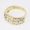 Picture of 14k Two Tone Gold Diamond Men's Ring 