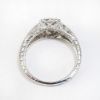 Picture of Vintage 14k White Gold Filigree & Diamond Engagement Ring