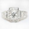 Picture of Art Deco Era Platinum & Diamond Engagement Ring