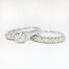 Picture of Vintage Platinum & Diamond Bridal Ring Set