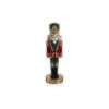 Picture of 10" Red & Green Nutcracker Taper Candle Holder