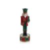 Picture of 12" Red & Green Nutcracker Taper Candle Holder