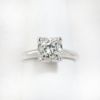 Picture of Vintage 1950s 14k White Gold & Diamond Engagement Ring