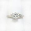 Picture of Vintage Two-Tone 14k Gold & Diamond Solitaire Engagement Ring