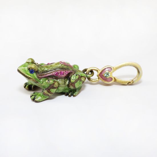 Picture of 'Lennie' Frog Charm by Jay Strongwater