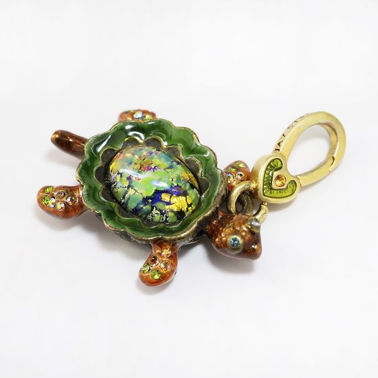 Picture of 'Humphrey' Turtle Charm by Jay Strongwater