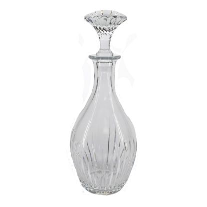 Picture of Baccarat Crystal 'Massena' Tall Round Wine Decanter & Stopper