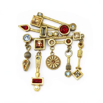 Picture of Vintage Patricia Locke Modernist Brooch