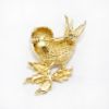 Picture of Rare 1965 Henkel & Grosse Gilt Sterling Silver Bird Brooch