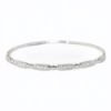 Picture of 14k White Gold & Diamond Station Bangle 