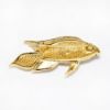 Picture of Vintage Swarovski Pavé Set Crystal & Enamel Fish Brooch