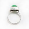 Picture of Mid Century Modernist Sterling Silver & Chrysoprase Ring by Erik Granit