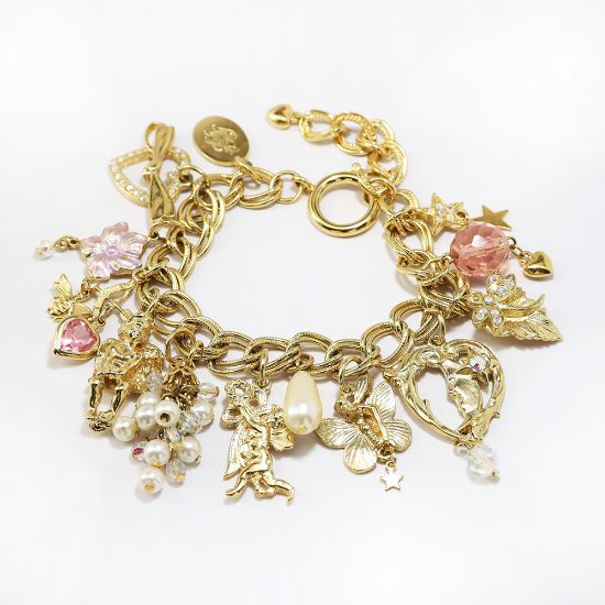 Picture of Vintage 'Midsummer Night's Dream' Charm Bracelet by Kirks Folly